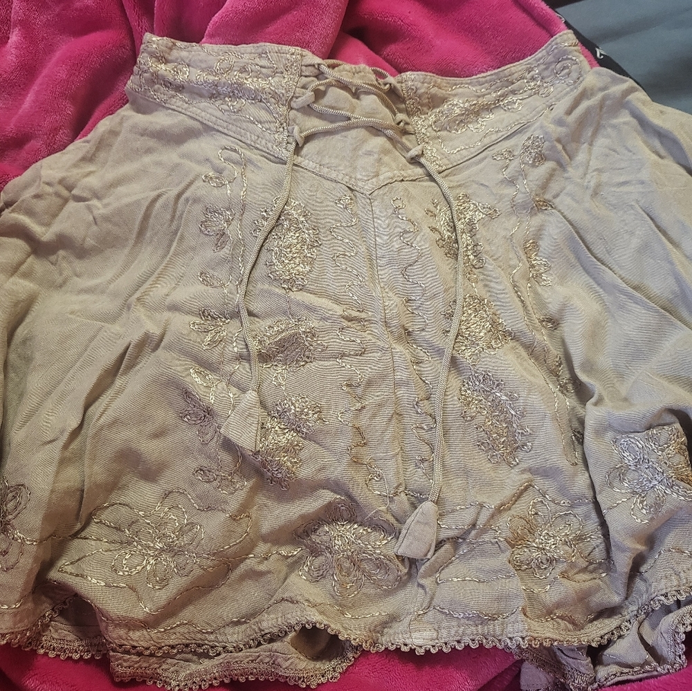 Y2K hippy skirt